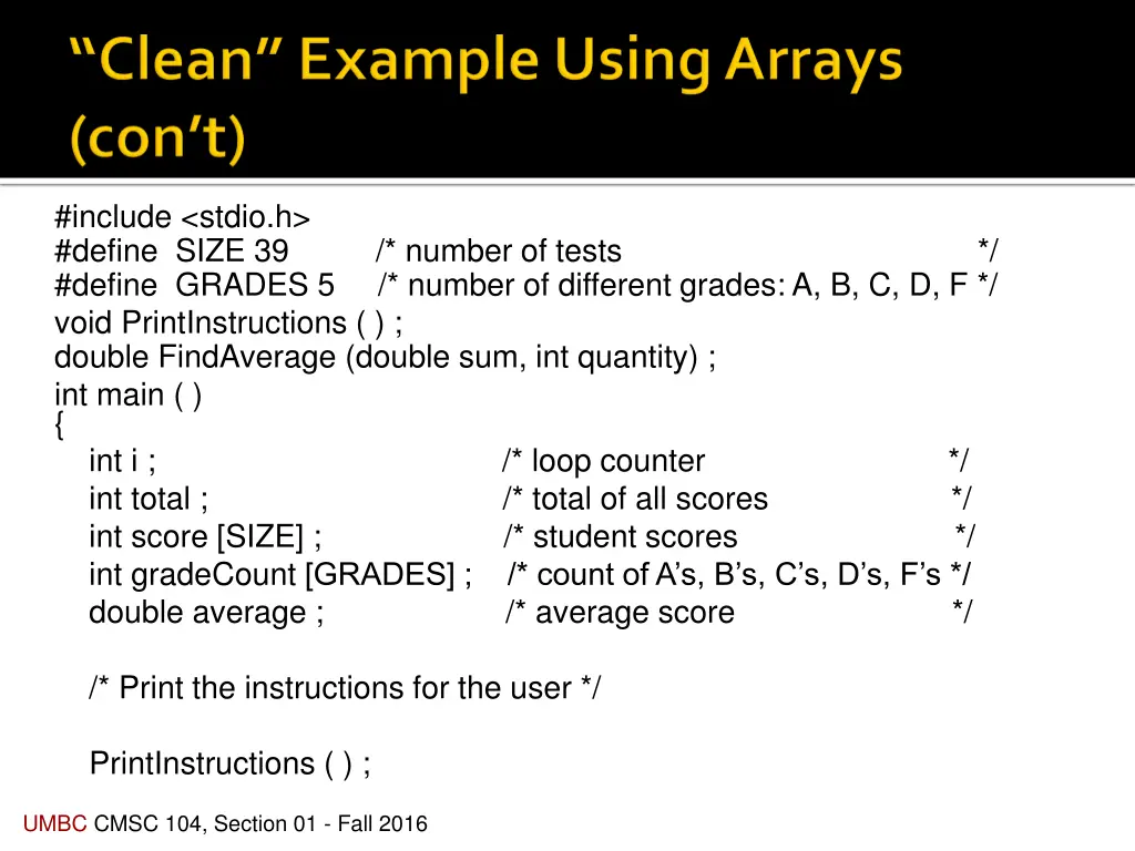 include stdio h define size 39 number of tests