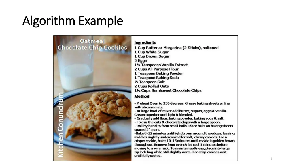 algorithm example algorithm example