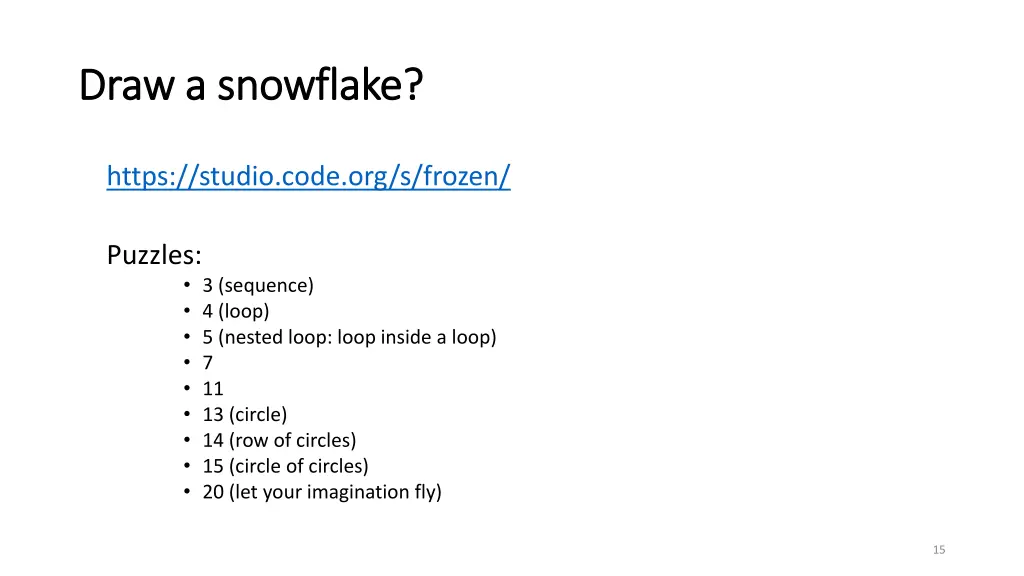 draw a snowflake draw a snowflake
