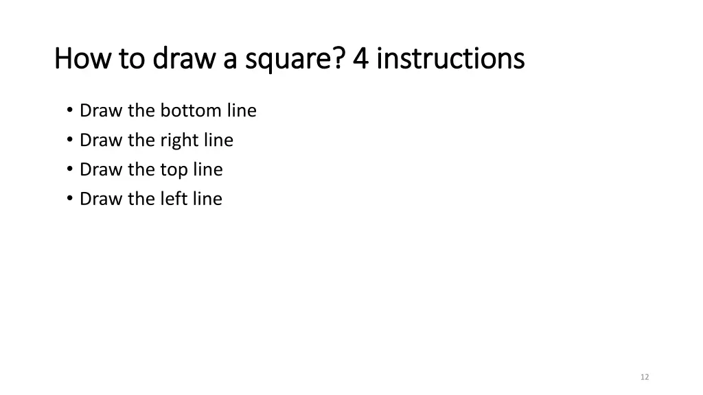 how to draw a square 4 instructions how to draw