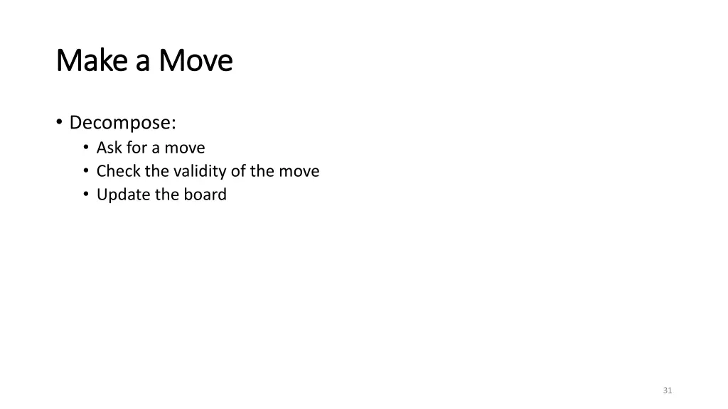 make a move make a move