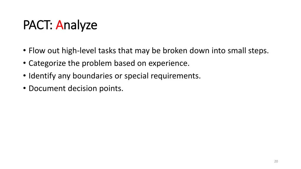 pact pact a analyze