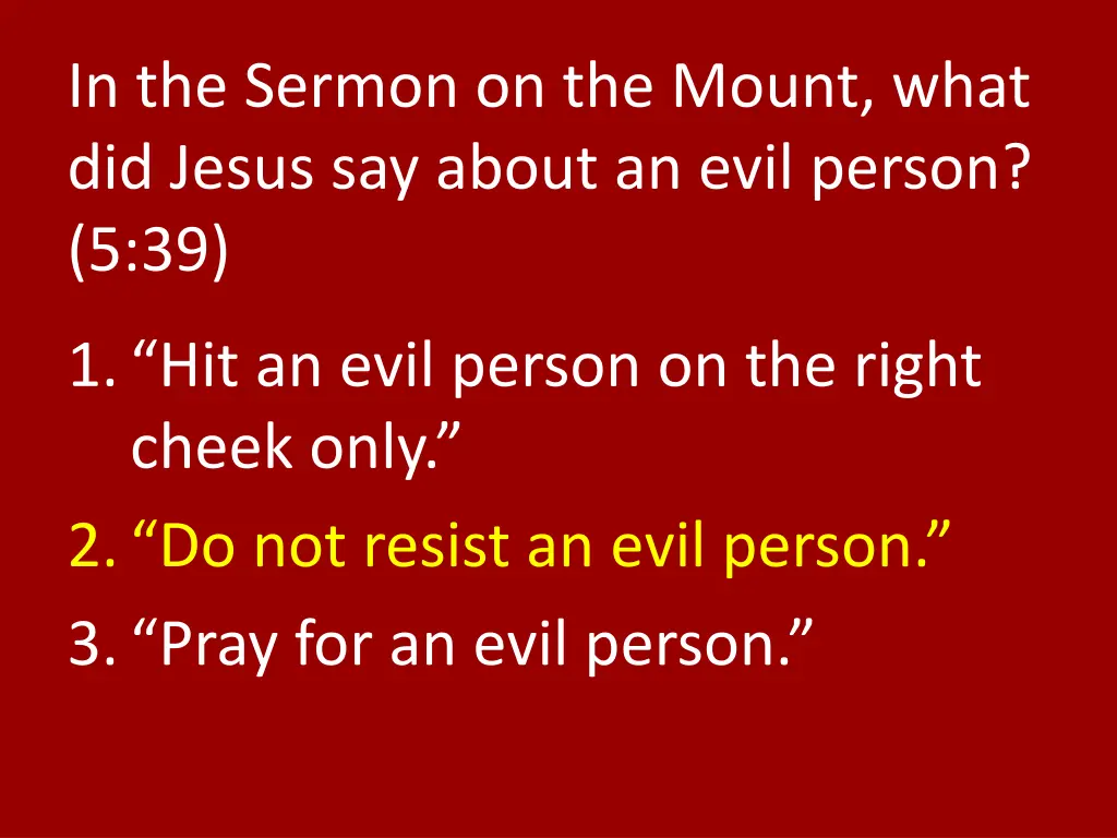 in the sermon on the mount what did jesus 1