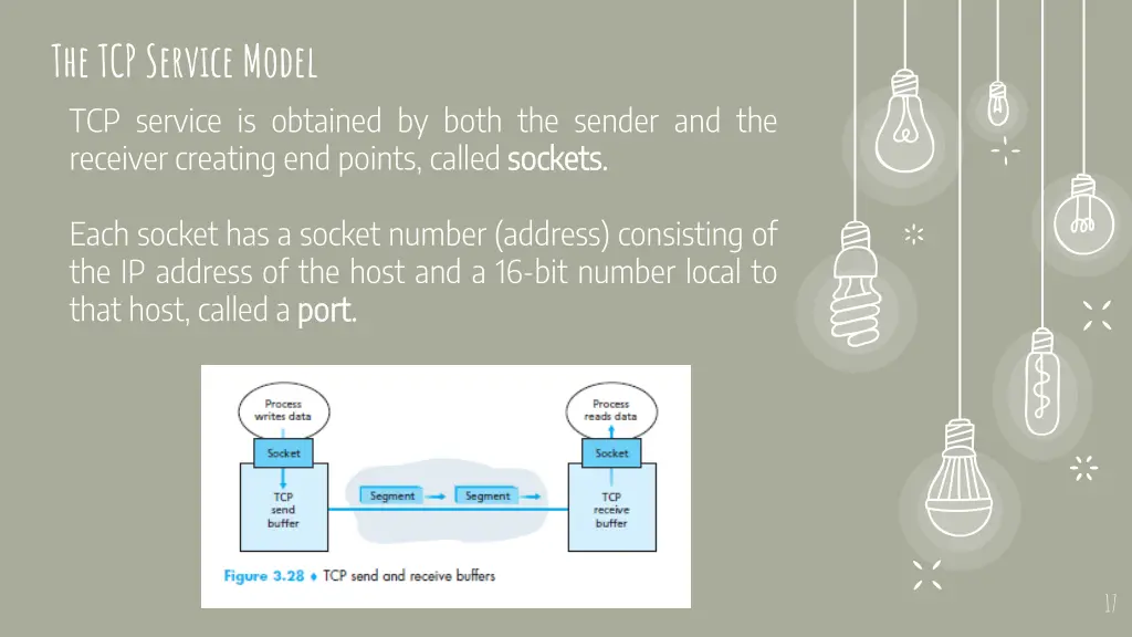 the tcp service model