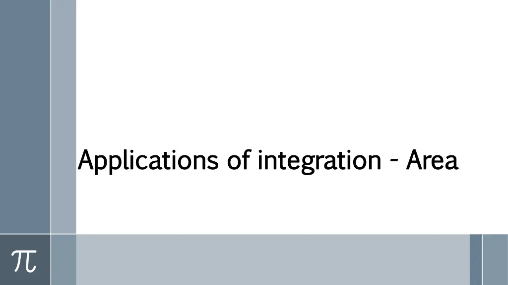 applications of integration applications