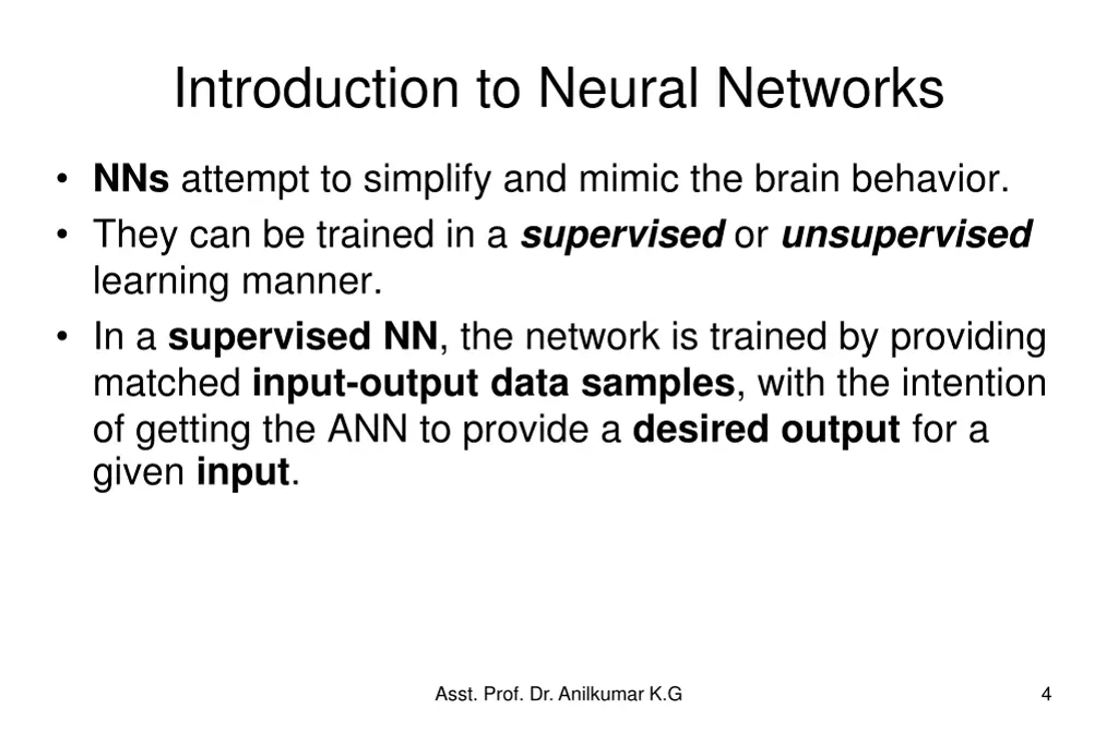 introduction to neural networks 1