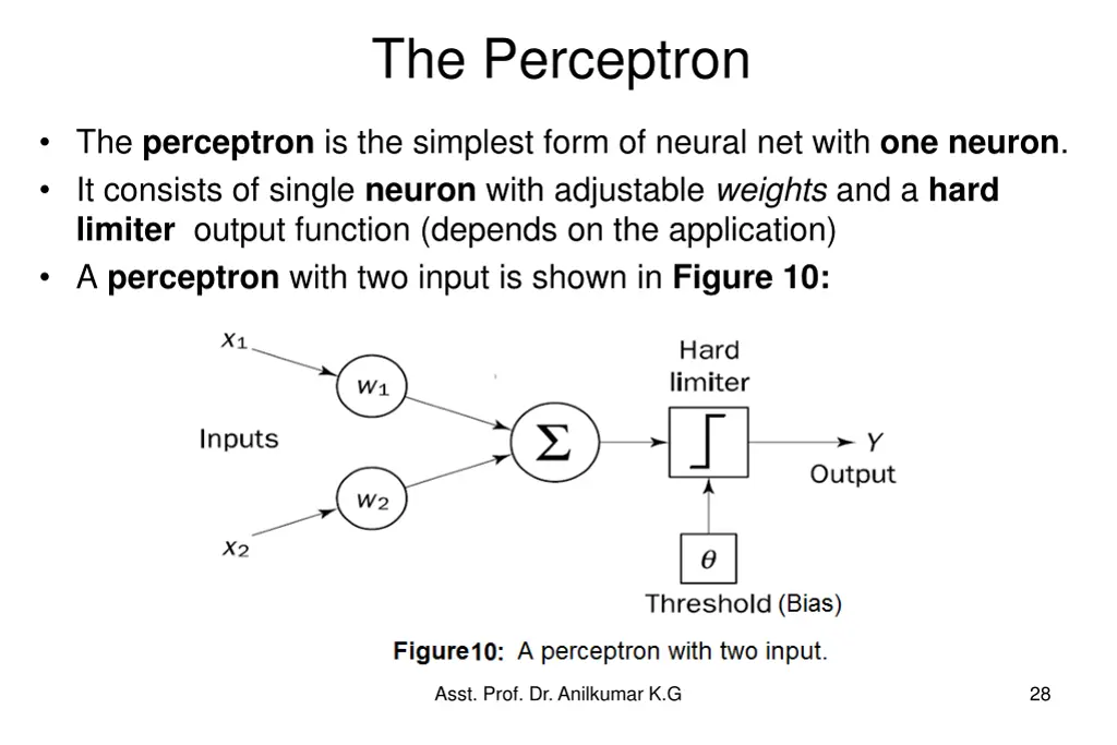 the perceptron