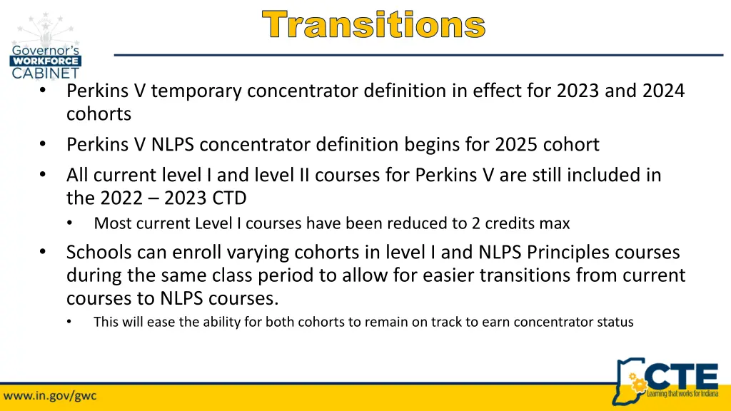transitions transitions