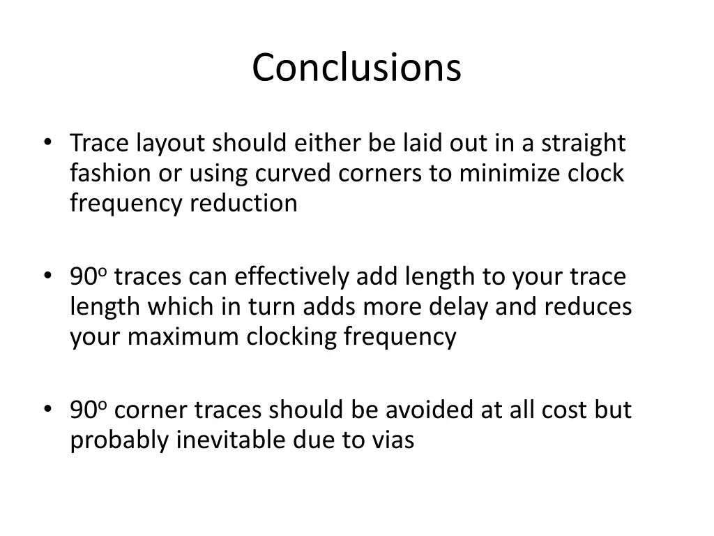 conclusions