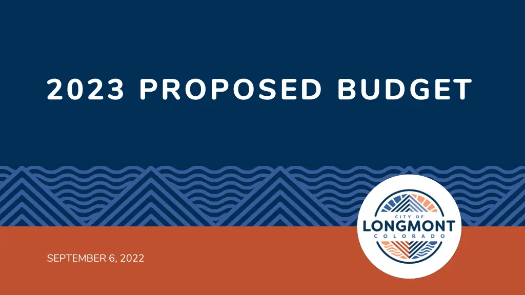2023 proposed budget