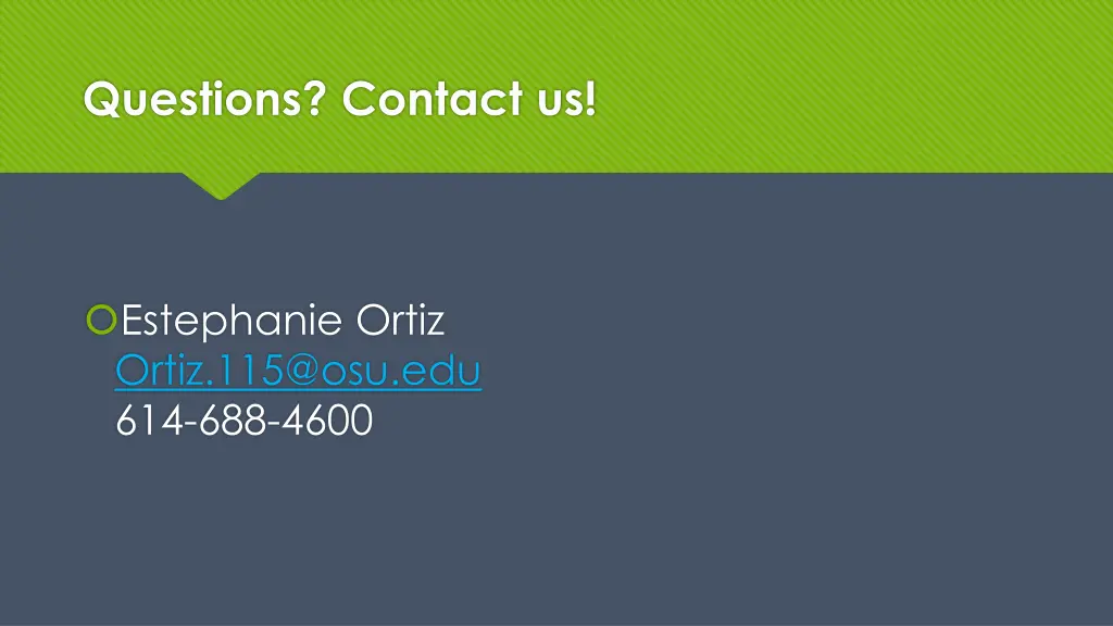 questions contact us