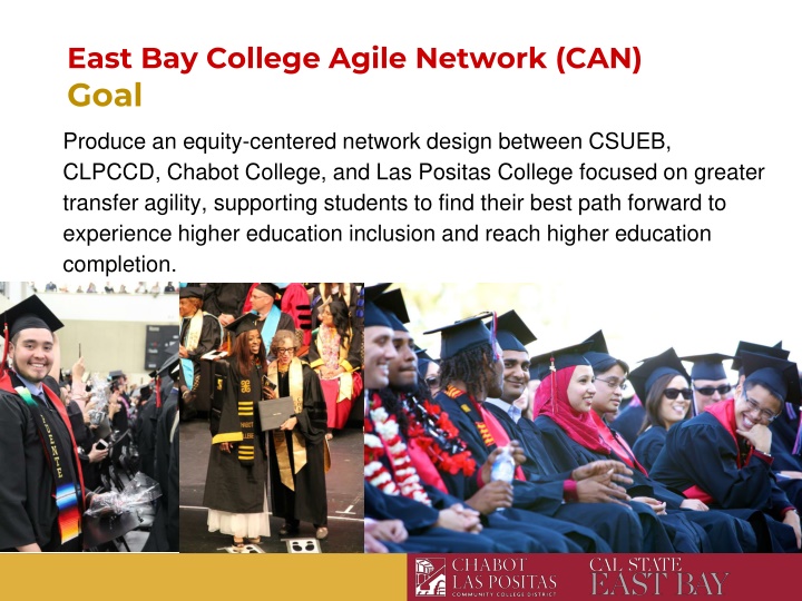 east bay college agile network can goal