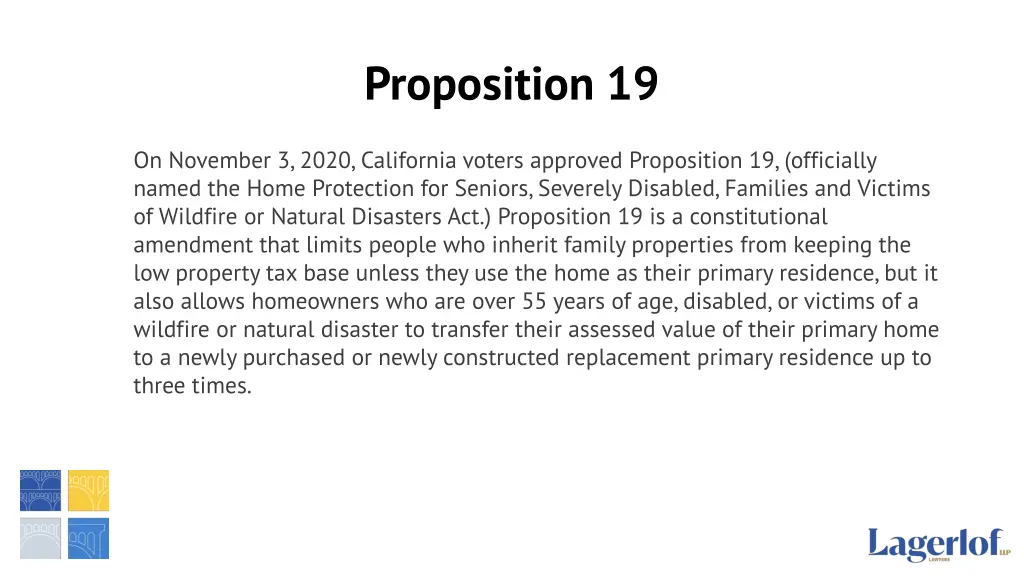 proposition 19