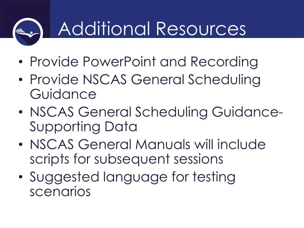 additional resources