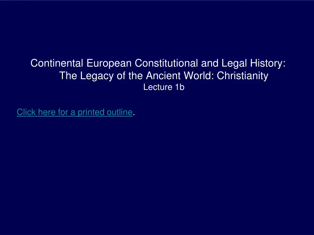 continental european constitutional and legal