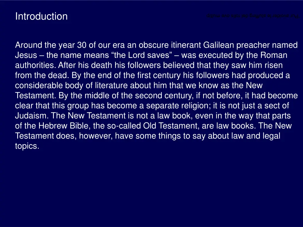 introduction