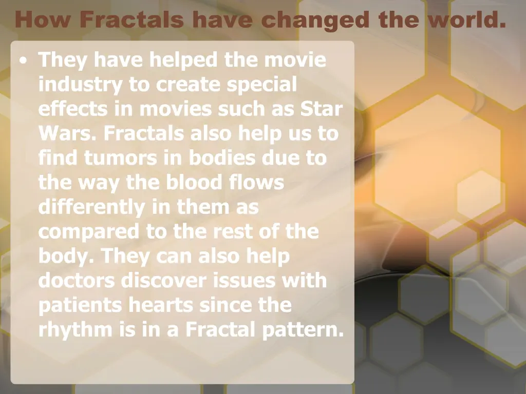 how fractals have changed the world