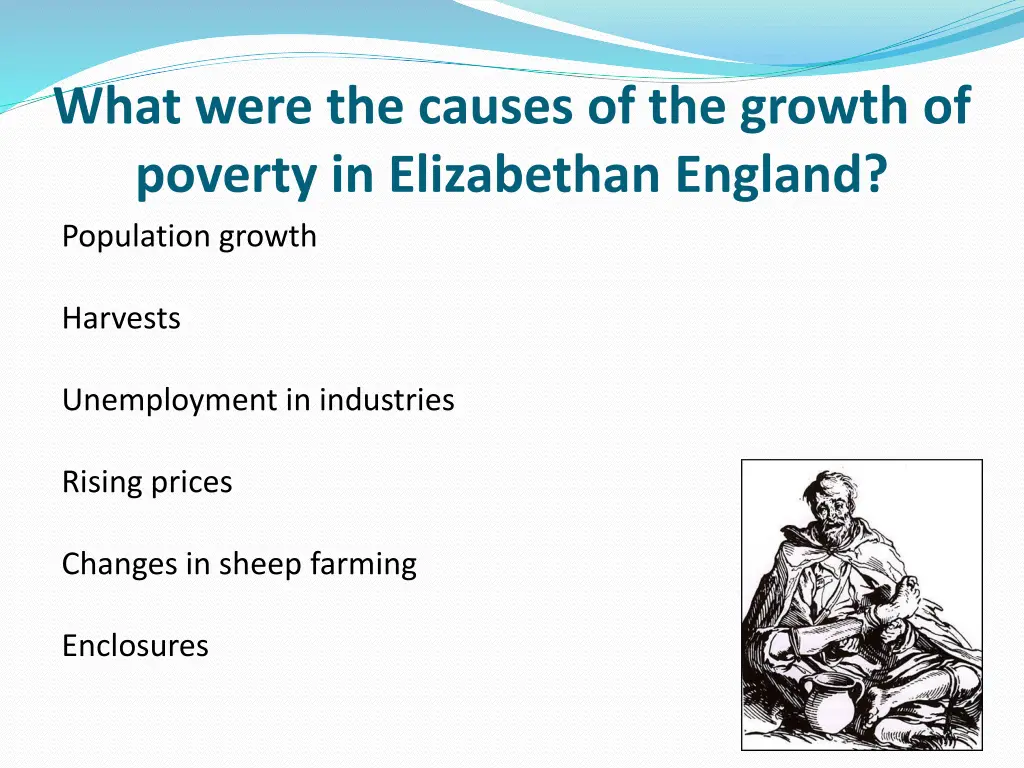what were the causes of the growth of poverty
