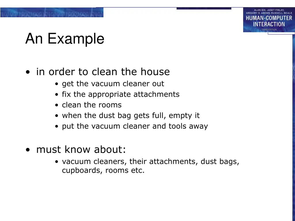an example