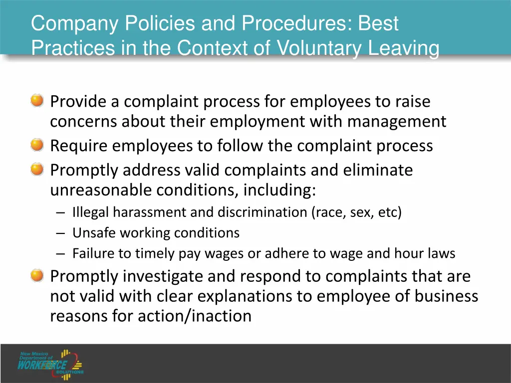 company policies and procedures best practices
