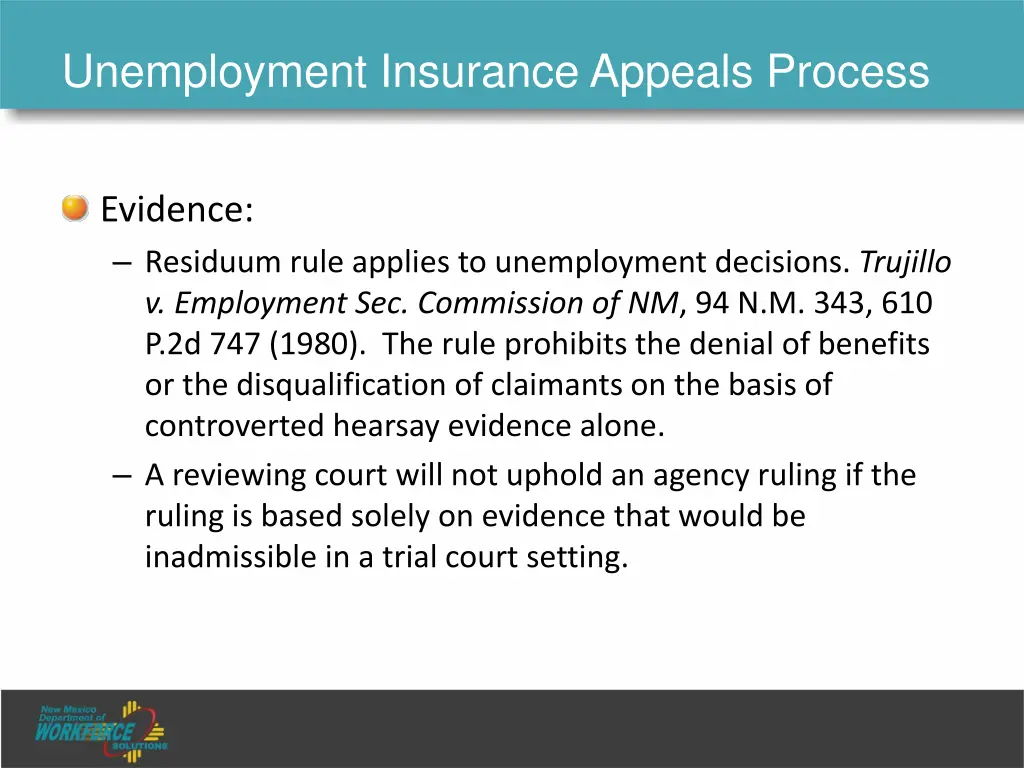 unemployment insurance appeals process 4
