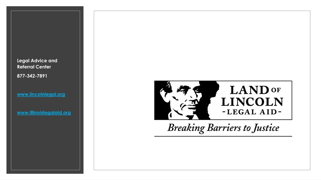 legal advice and referral center