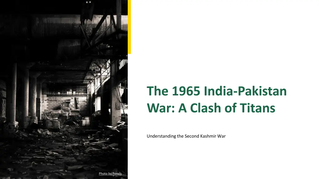 the 1965 india pakistan war a clash of titans