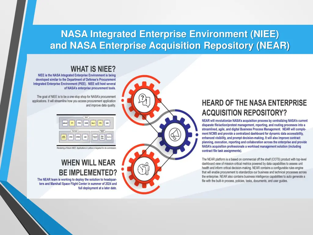 nasa integrated enterprise environment niee