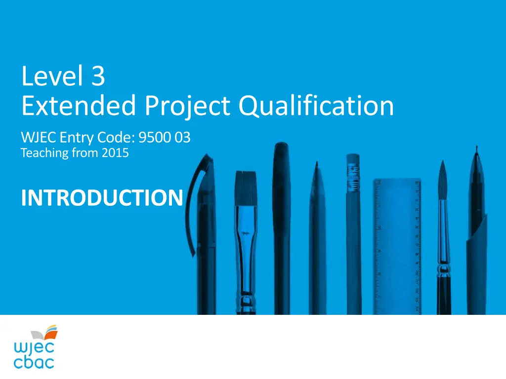 level 3 extended project qualification wjec entry