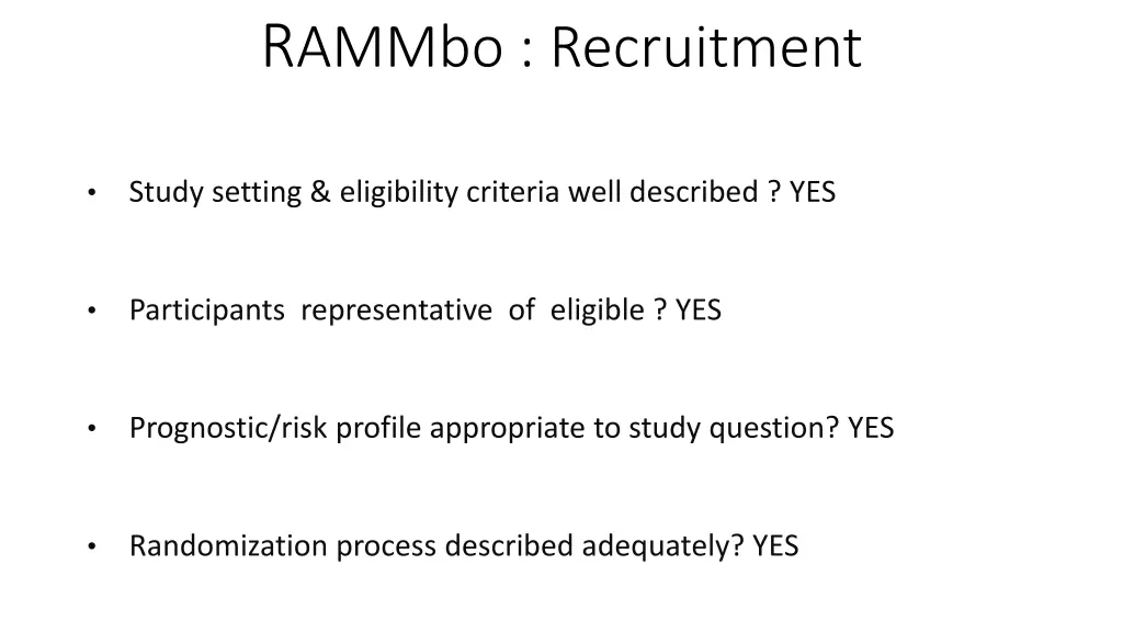r ammbo recruitment