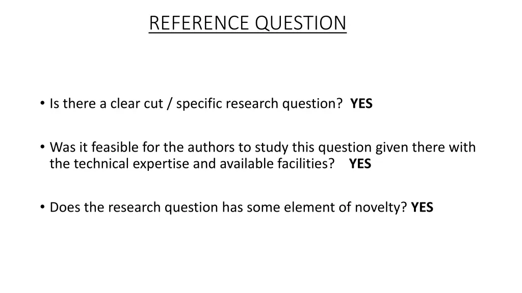reference question