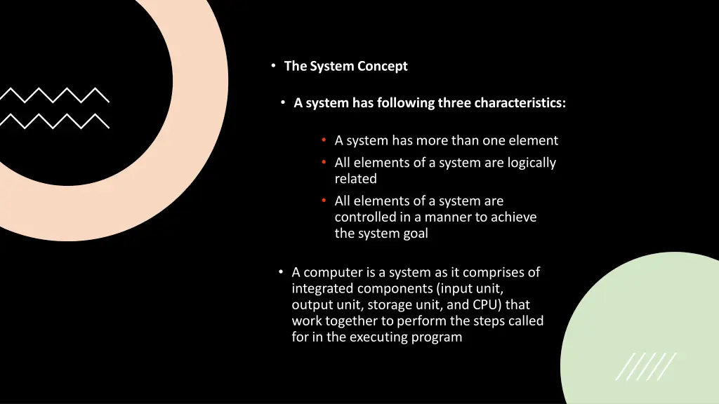the system concept
