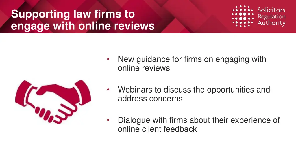 supporting law firms to engage with online reviews