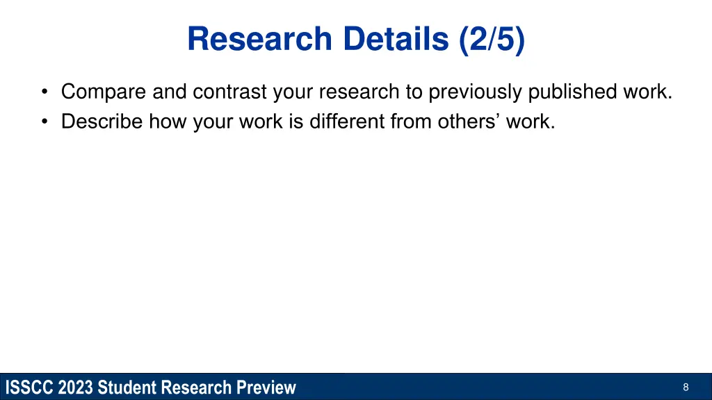 research details 2 5