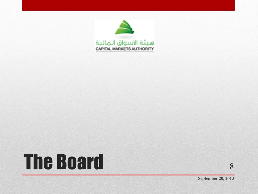 the board