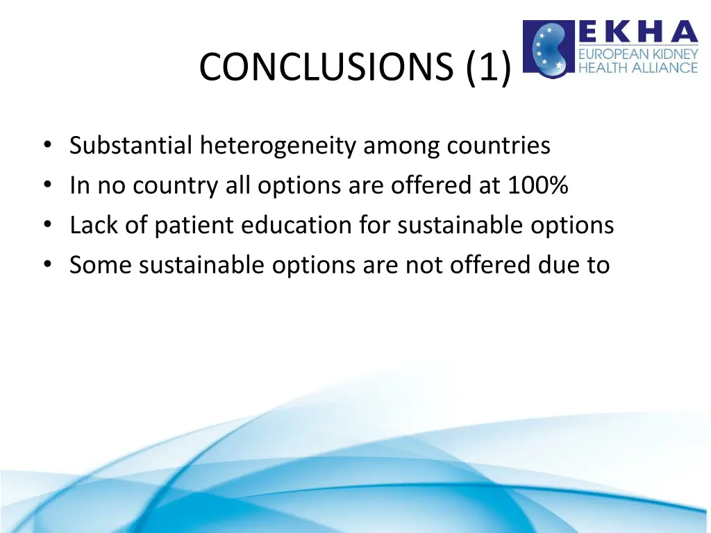 conclusions 1 3
