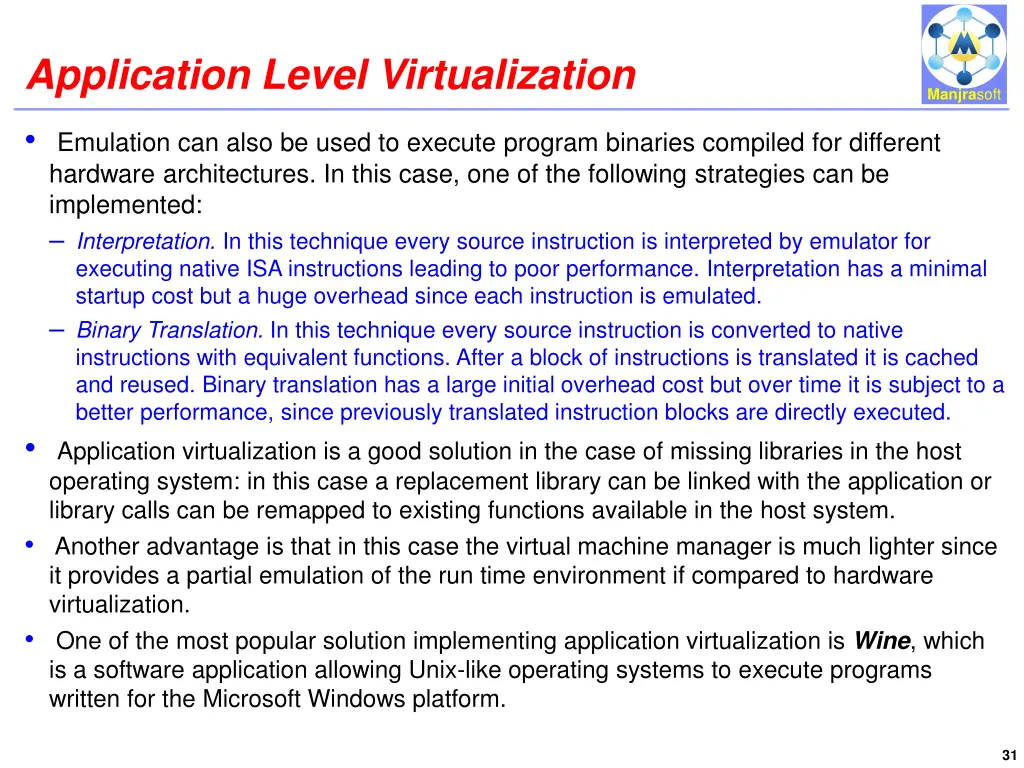 application level virtualization 1