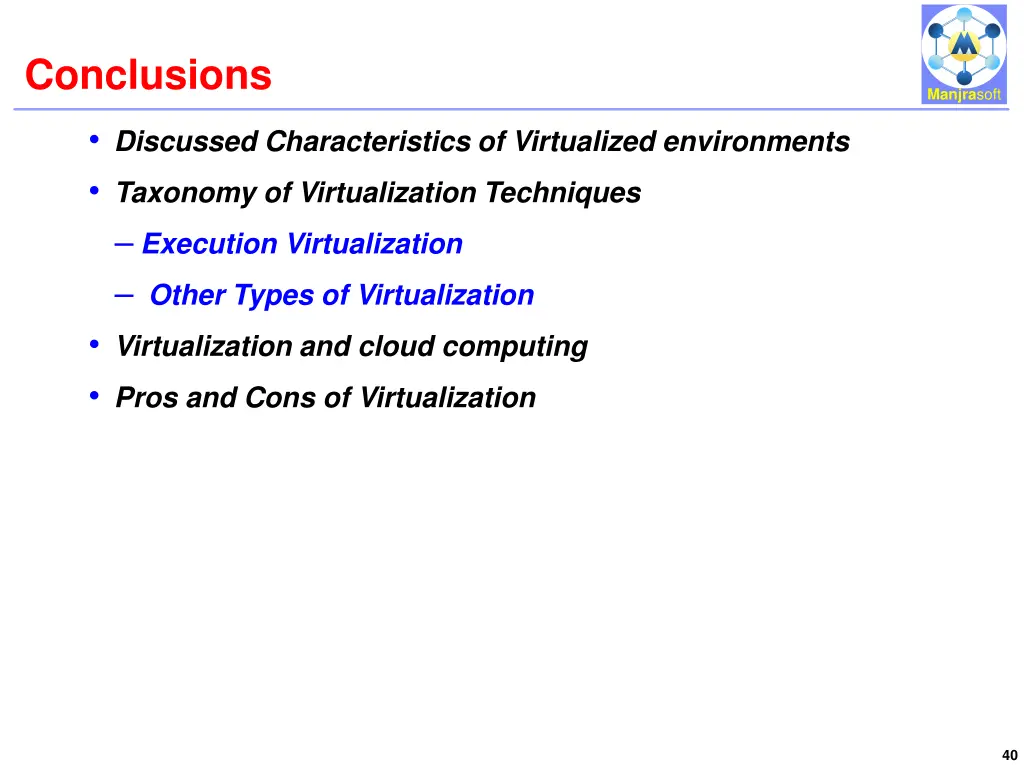 conclusions