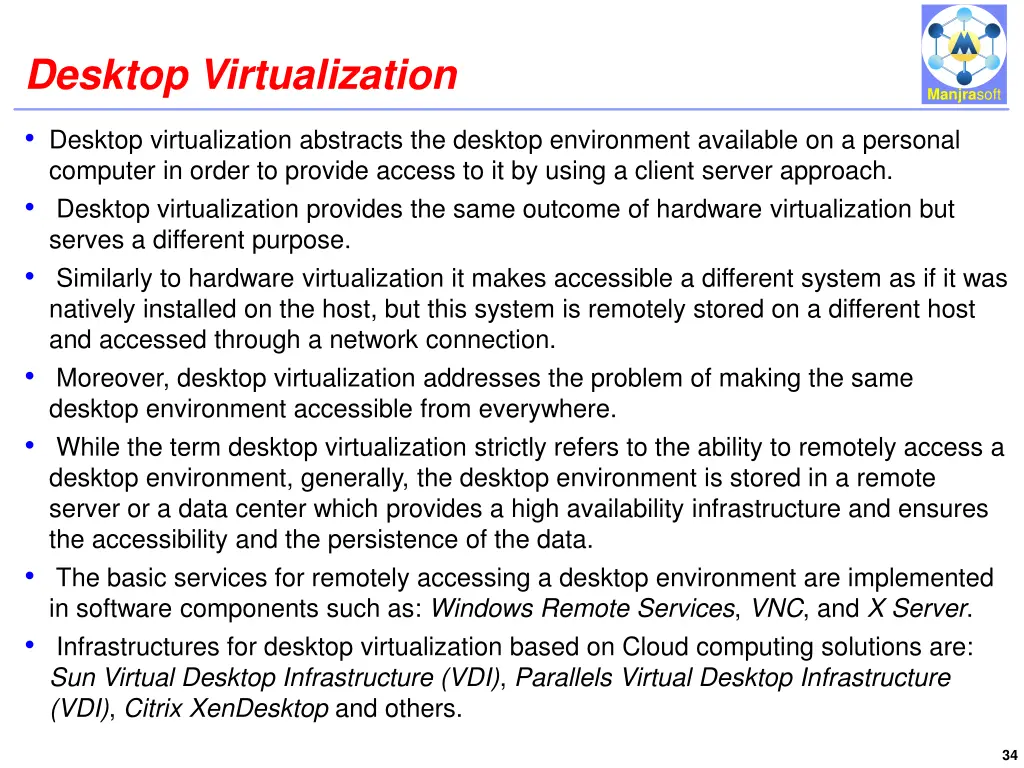 desktop virtualization