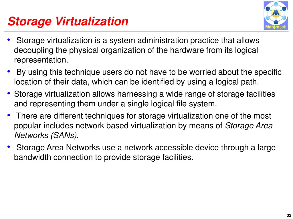 storage virtualization