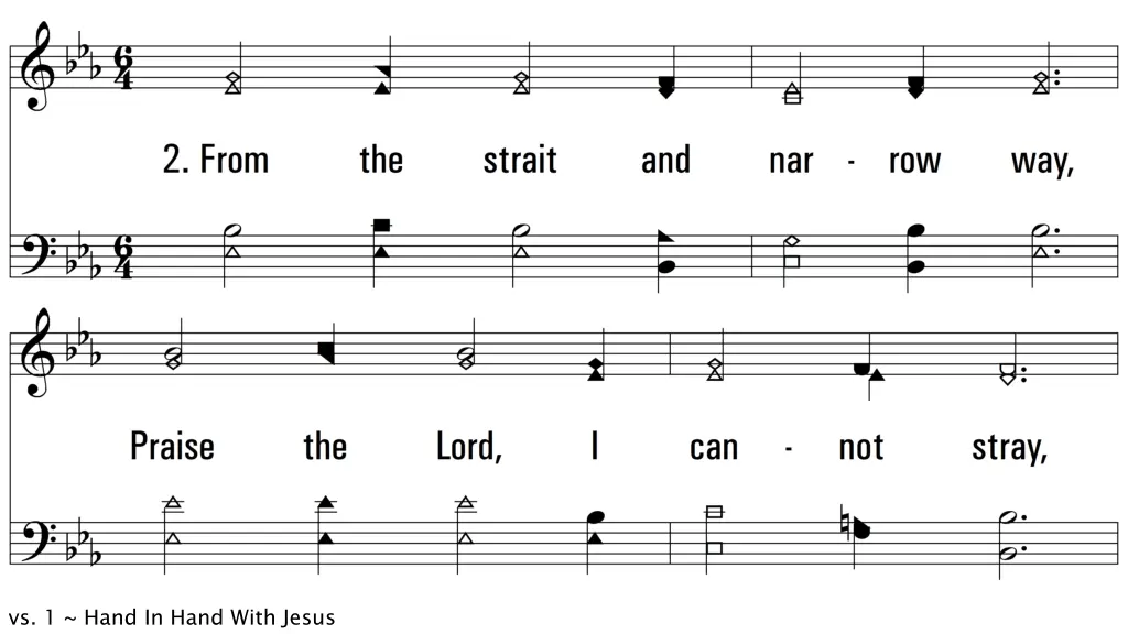 vs 1 hand in hand with jesus 1
