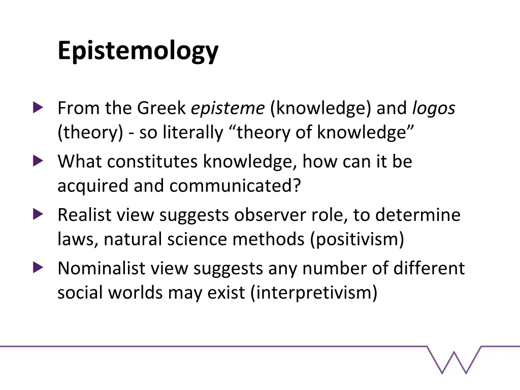 epistemology