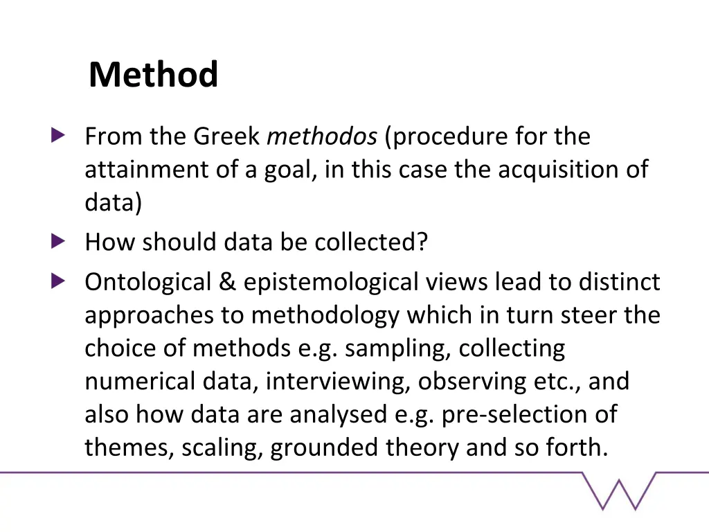 method