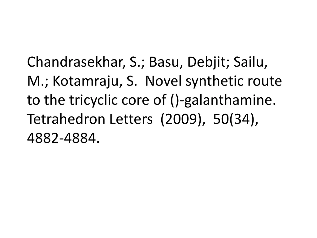 chandrasekhar s basu debjit sailu m kotamraju