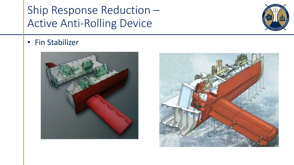 ship response reduction active anti rolling device 1