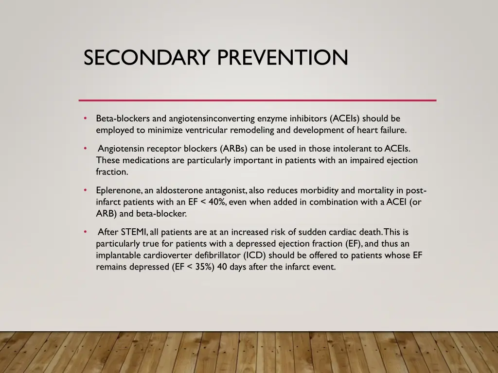 secondary prevention 1