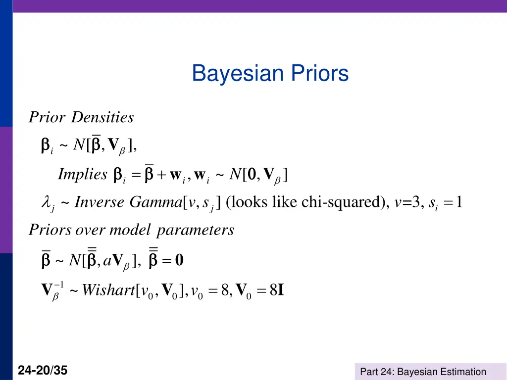 bayesian priors