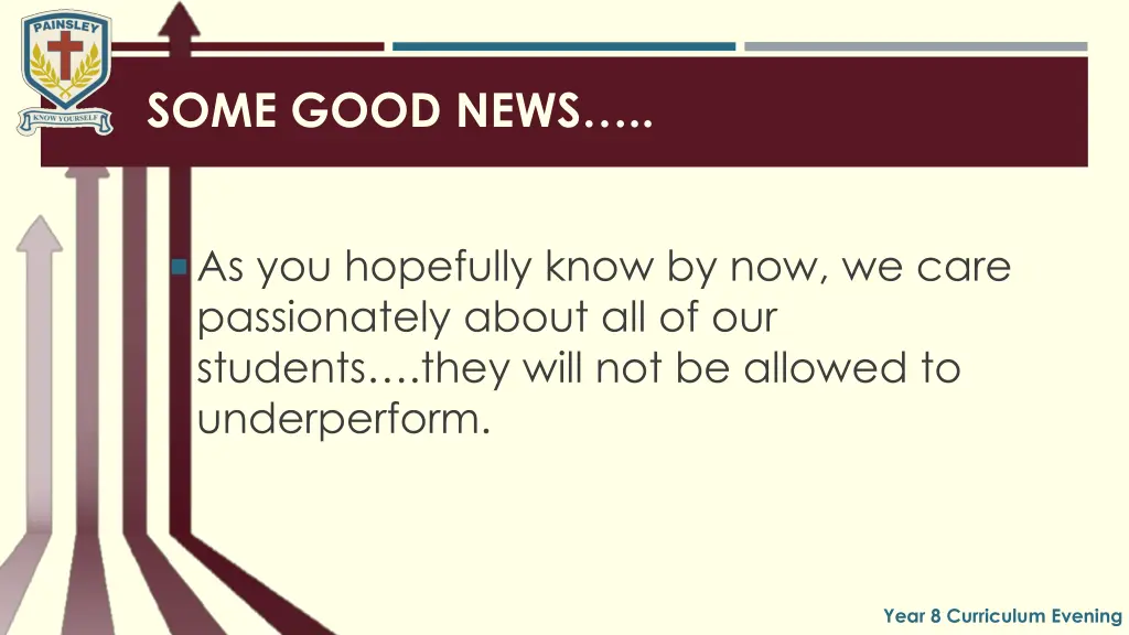 some good news
