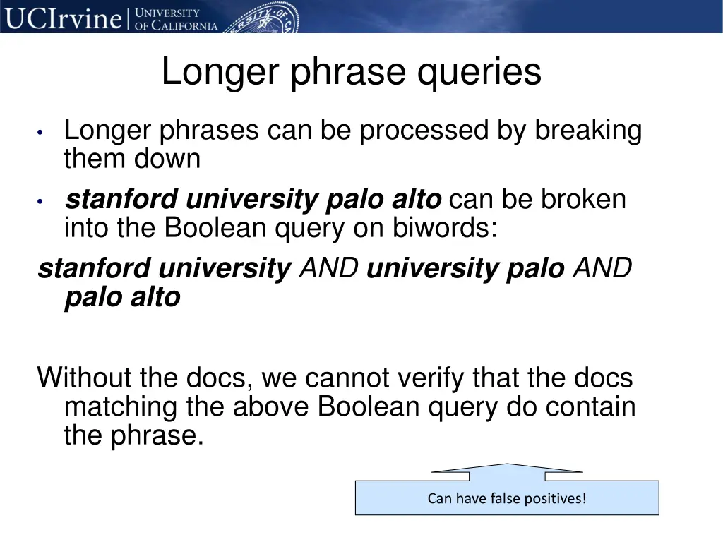 longer phrase queries