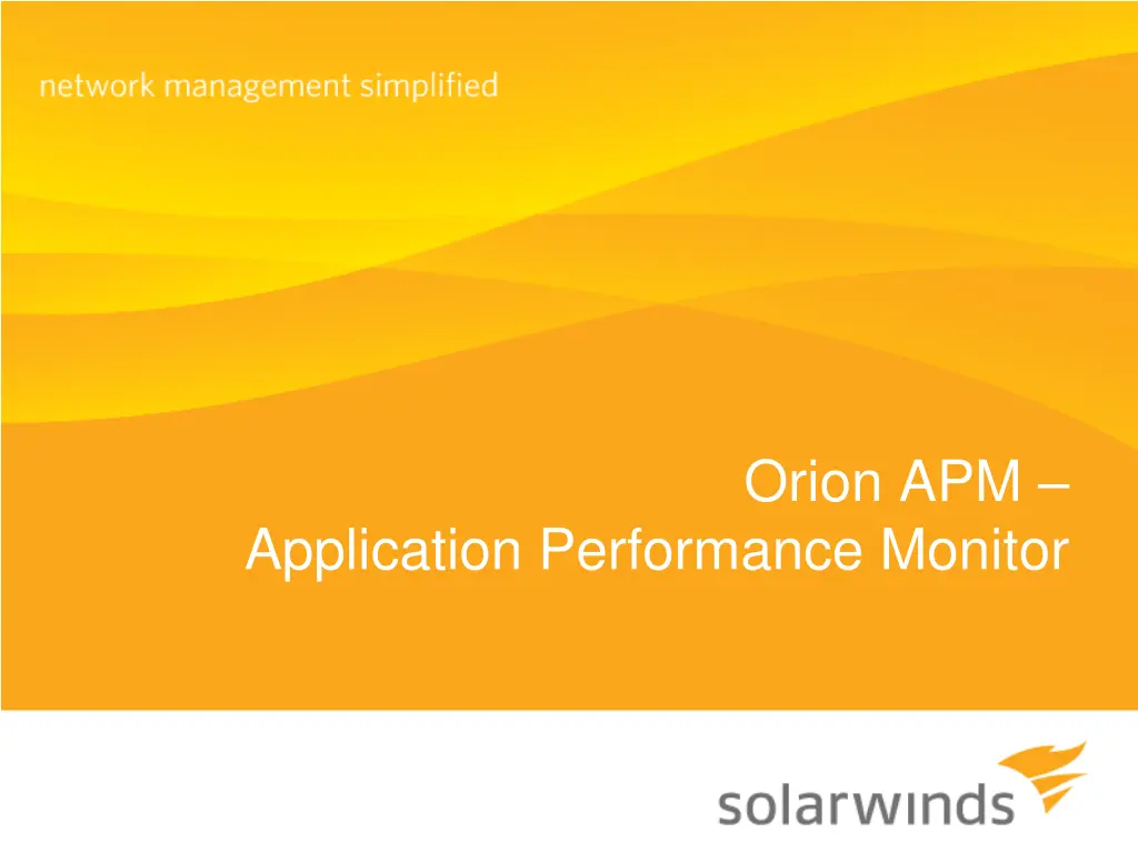 orion apm